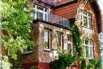 Haupthaus im Herbst