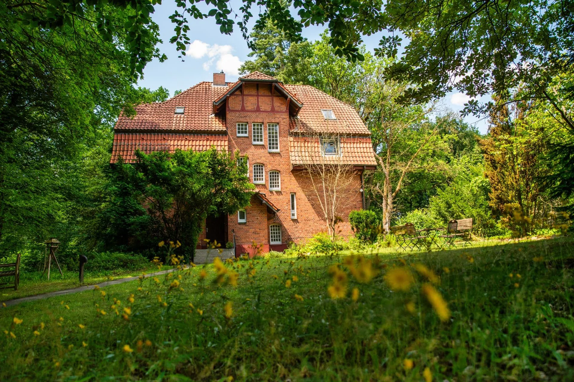 Haupthaus des Hauses der Stille